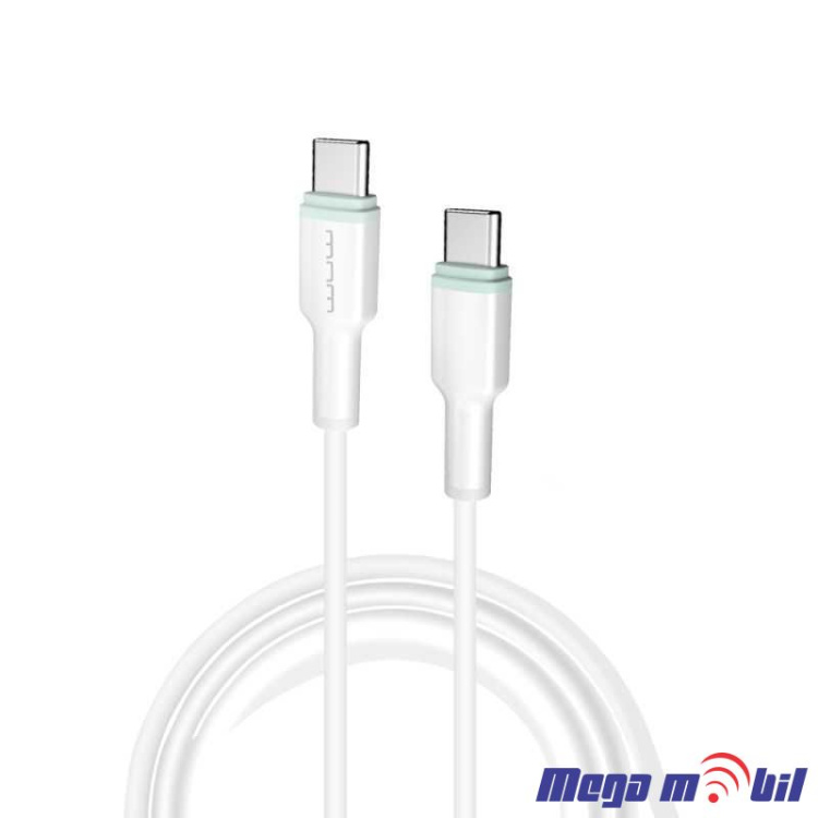Data Kabel iPhone 15 PD WUW-X205 65W 1m FAST white